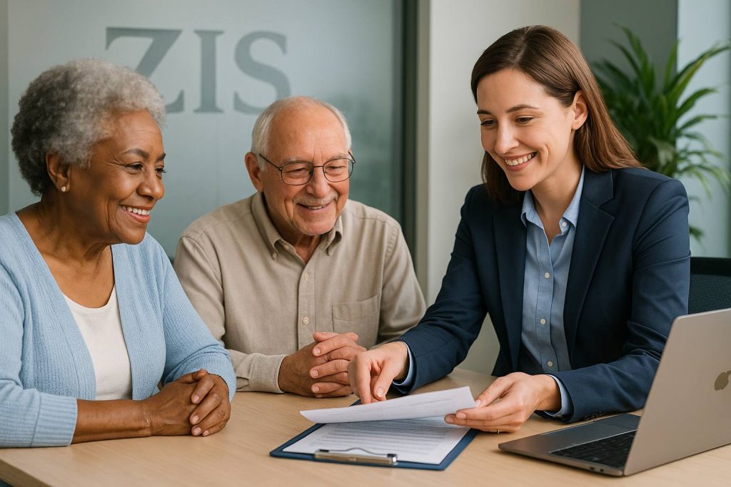 ZIS representative meets with seniors to discuss Medicare plans